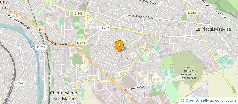 localisation de l'entreprise 433 988 763   CHAMPIGNY-SUR-MARNE