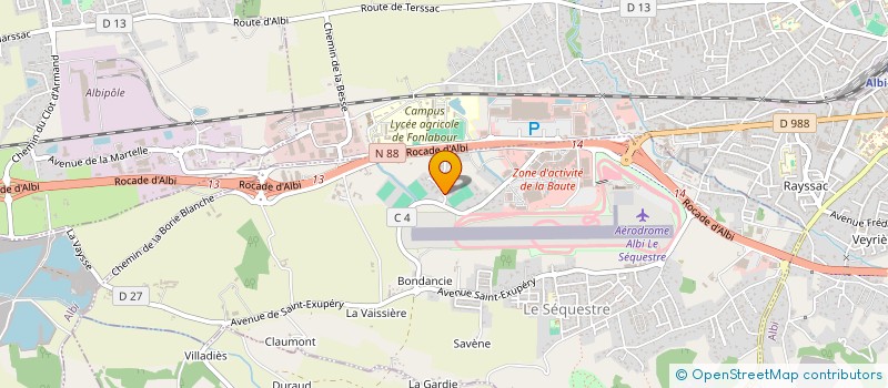 localisation de l'entreprise 433 993 383   LE SEQUESTRE