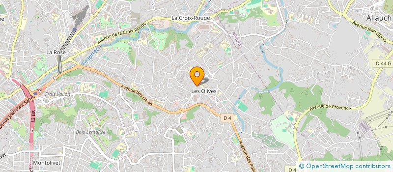 localisation de l'entreprise 434 033 445 à MARSEILLE