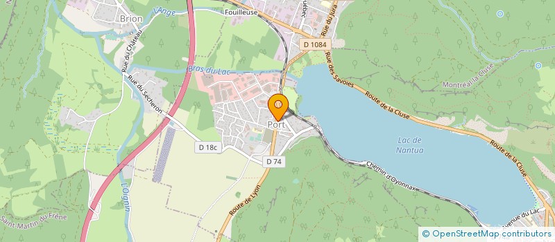 localisation de l'entreprise 434 043 097   MONTREAL-LA-CLUSE