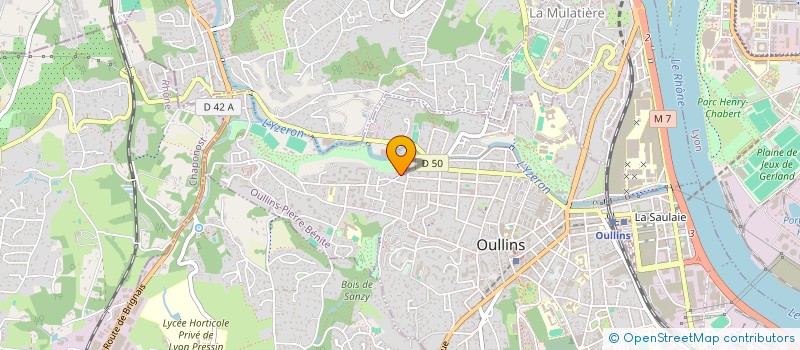 localisation de l'entreprise 434 045 902   OULLINS-PIERRE-BENITE