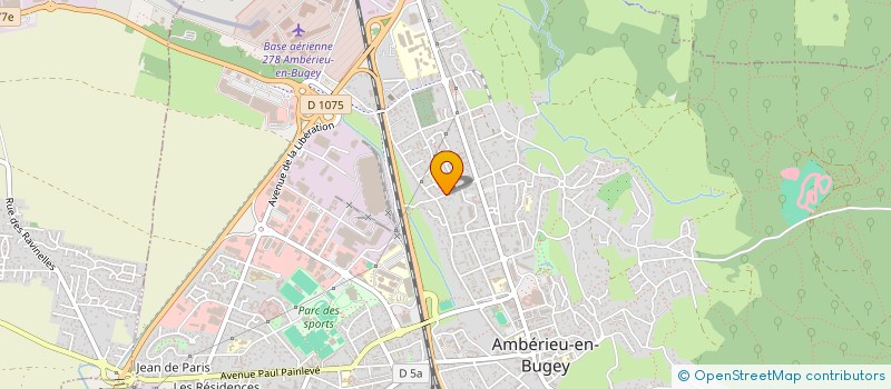 localisation de l'entreprise 434 062 105   AMBERIEU-EN-BUGEY