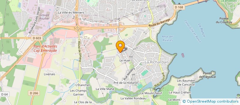 localisation de l'entreprise 434 070 983   LA RICHARDAIS