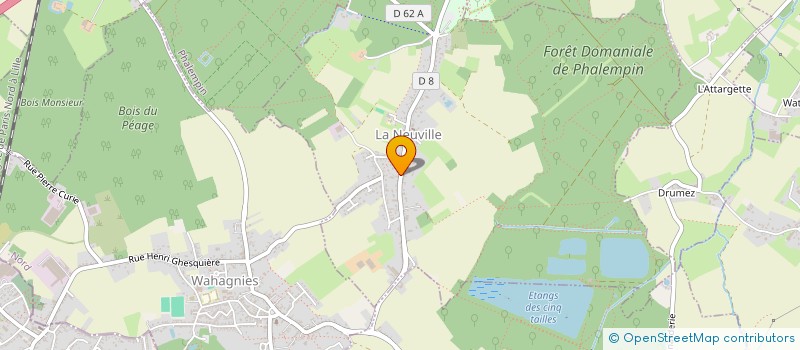 localisation de l'entreprise 434 080 289   LA NEUVILLE