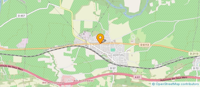 localisation de l'entreprise 434 110 649   CAPENDU