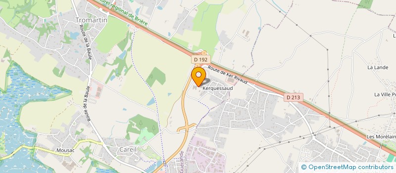 localisation de l'entreprise 434 153 805   GUERANDE