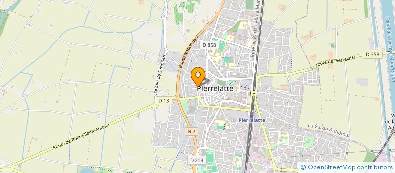 localisation de l'entreprise 434 162 038   BOURG-SAINT-ANDEOL