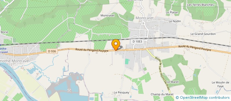 localisation de l'entreprise 434 178 117   MONTCARET