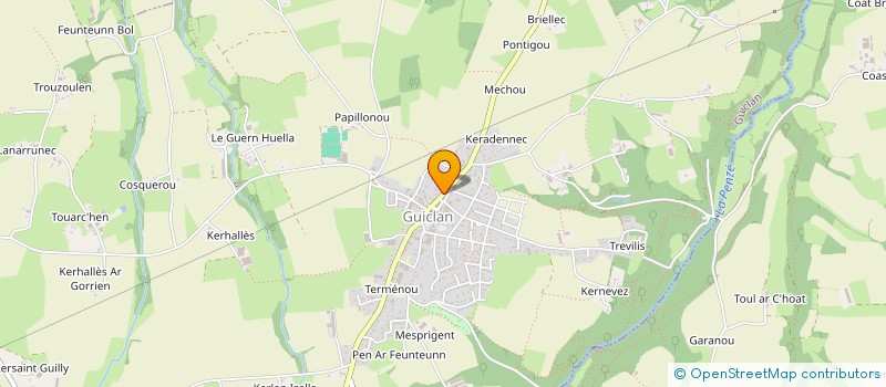 localisation de l'entreprise 434 278 750   GUICLAN