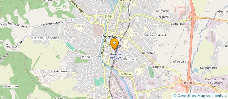 localisation de l'entreprise 434 318 135   PONTIVY