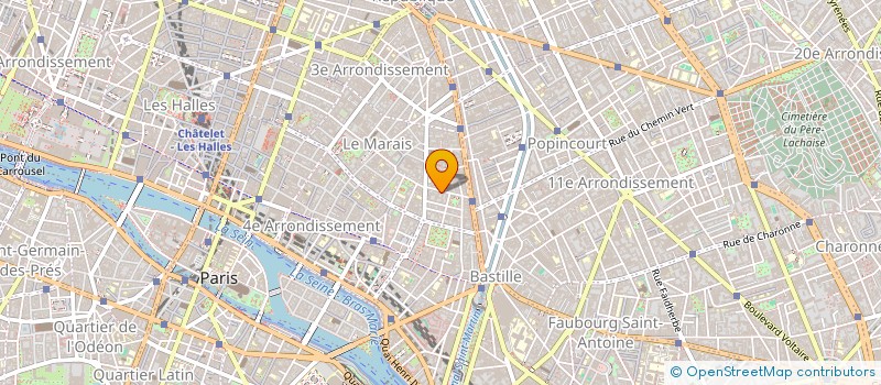 localisation de l'entreprise 434 325 130   PARIS