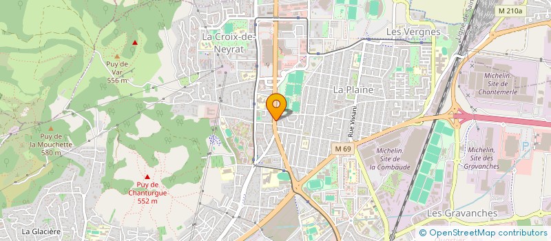 localisation de l'entreprise 434 345 518   CLERMONT-FERRAND