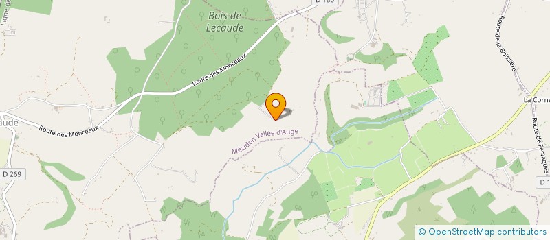 localisation de l'entreprise 434 352 571   MEZIDON VALLEE D'AUGE