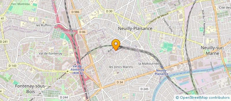 localisation de l'entreprise 434 354 635 à NEUILLY-PLAISANCE