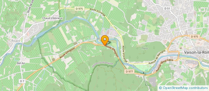 localisation de l'entreprise 434 364 980 à VAISON-LA-ROMAINE