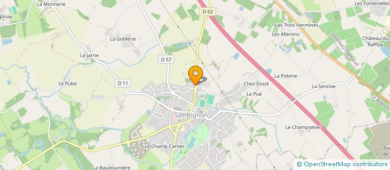 localisation de l'entreprise 434 450 623   PLAZAC