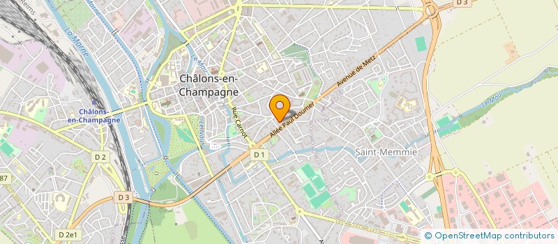 localisation de l'entreprise 434 454 492 à CHALONS-EN-CHAMPAGNE
