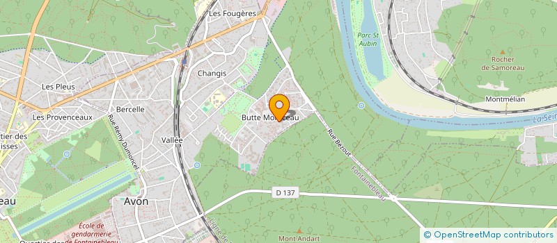localisation de l'entreprise 434 516 340 à AVON