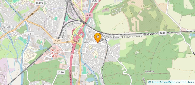 localisation de l'entreprise 434 516 480 à SOCHAUX