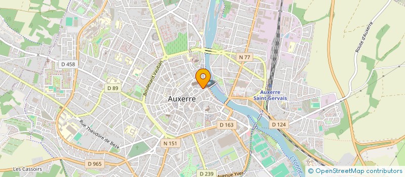 localisation de l'entreprise 434 528 683 à AUXERRE