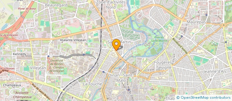 localisation de l'entreprise 434 580 890   RENNES