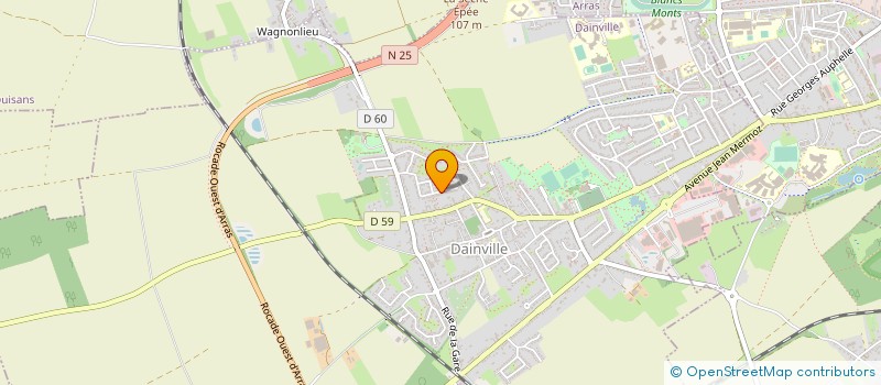 localisation de l'entreprise 434 598 140   DAINVILLE