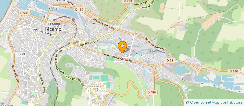 localisation de l'entreprise 434 603 098   FECAMP