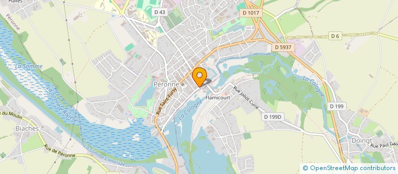 localisation de l'entreprise 434 612 974   MONCHY-LAGACHE