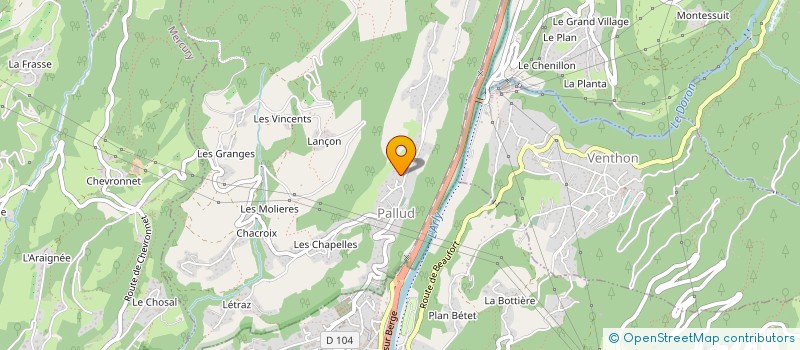 localisation de l'entreprise 434 652 384   PALLUD