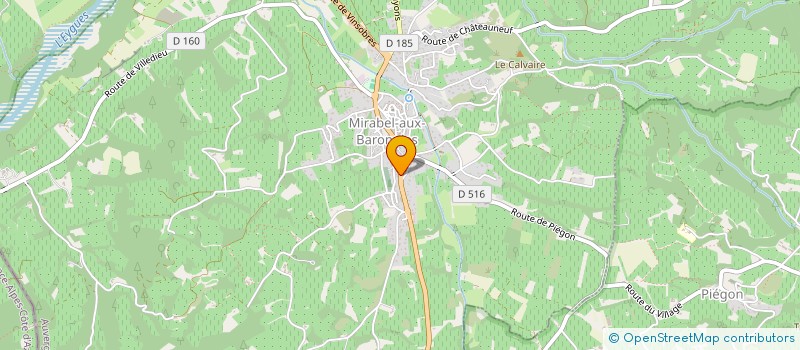 localisation de l'entreprise 434 655 080   SAINT-JUST-D'ARDECHE