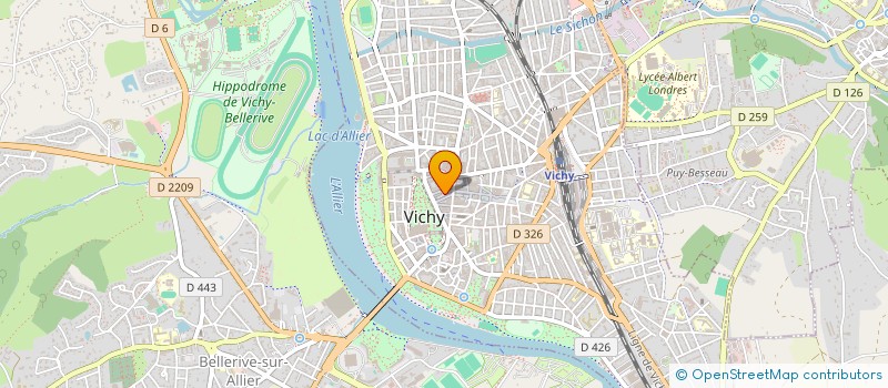 localisation de l'entreprise 434 669 651 à VICHY
