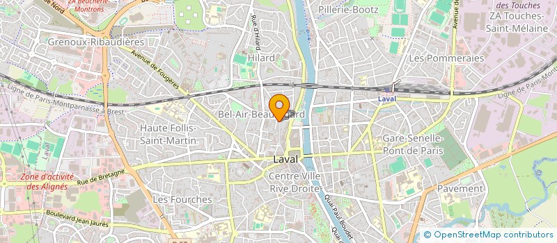 localisation de l'entreprise 434 687 570  à LAVAL