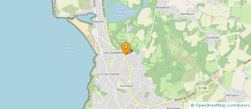 localisation de l'entreprise 434 708 756   SAINT-GILDAS-DE-RHUYS