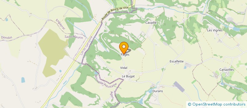 localisation de l'entreprise 434 722 898   MOISSAC