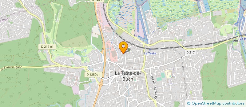 localisation de l'entreprise 434 830 097   LA TESTE-DE-BUCH