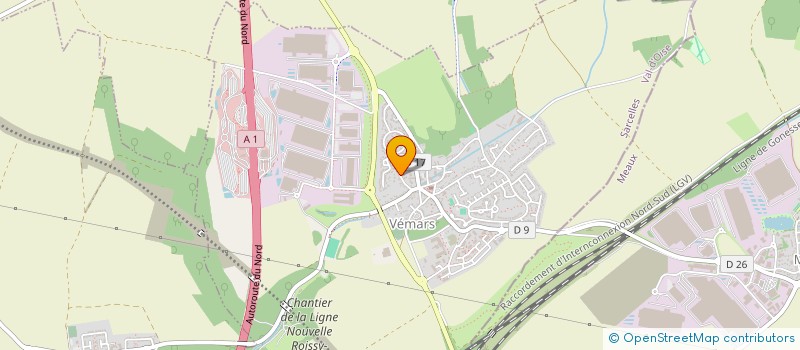 localisation de l'entreprise 434 844 338   VEMARS