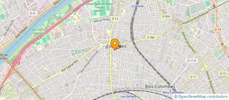 localisation de l'entreprise 434 866 083 à COLOMBES