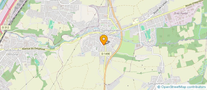localisation de l'entreprise 434 870 408  à CORBAS
