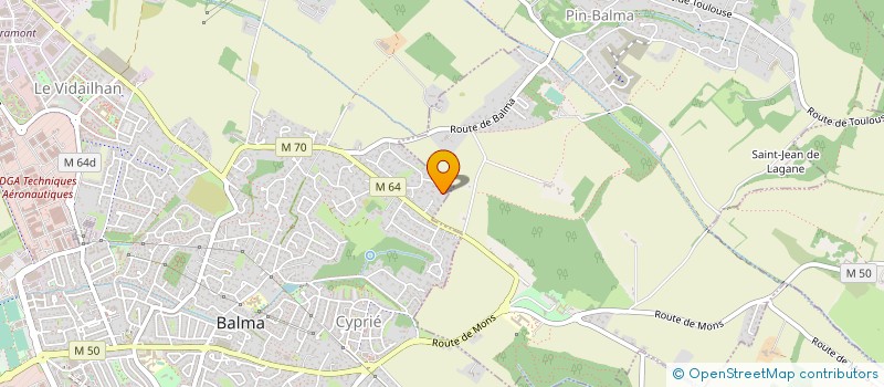 localisation de l'entreprise 434 915 997 à BALMA