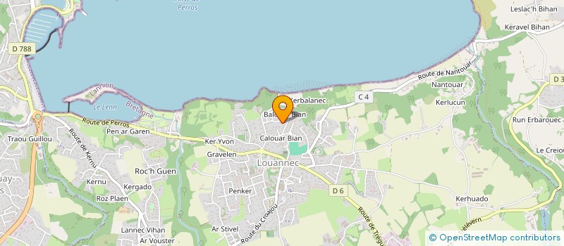 localisation de l'entreprise 434 923 090   LOUANNEC