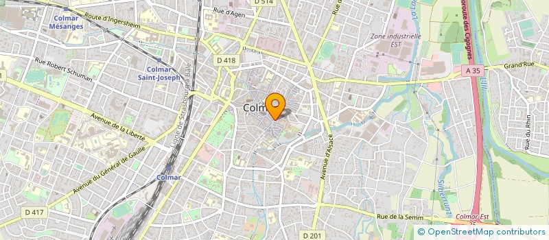 localisation de l'entreprise 434 995 916   COLMAR