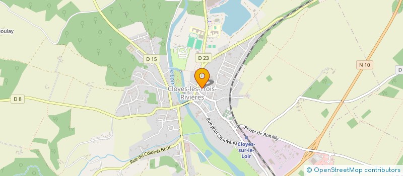 localisation de l'entreprise 435 081 013 à CLOYES-LES-TROIS-RIVIERES