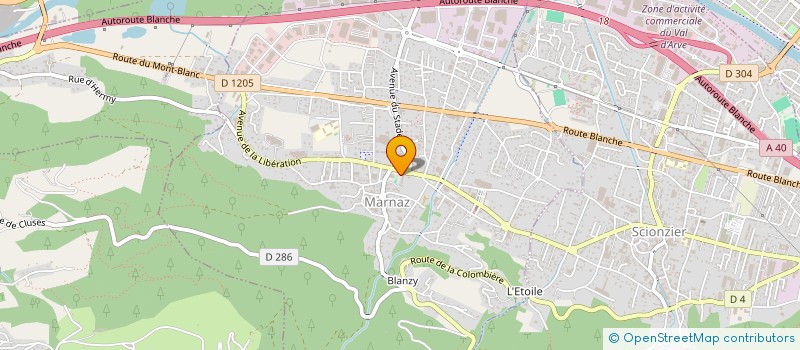 localisation de l'entreprise 435 140 421   TANINGES