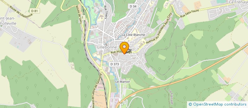 localisation de l'entreprise 435 160 643   LILLEBONNE