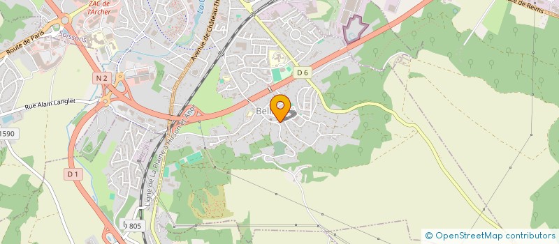 localisation de l'entreprise 435 191 226   BELLEU