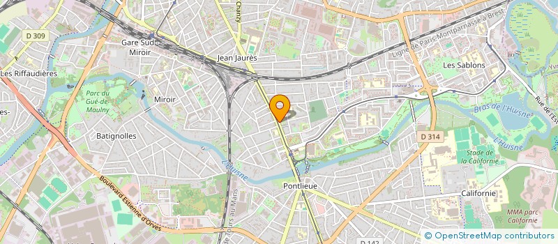 localisation de l'entreprise 435 194 444   LE MANS