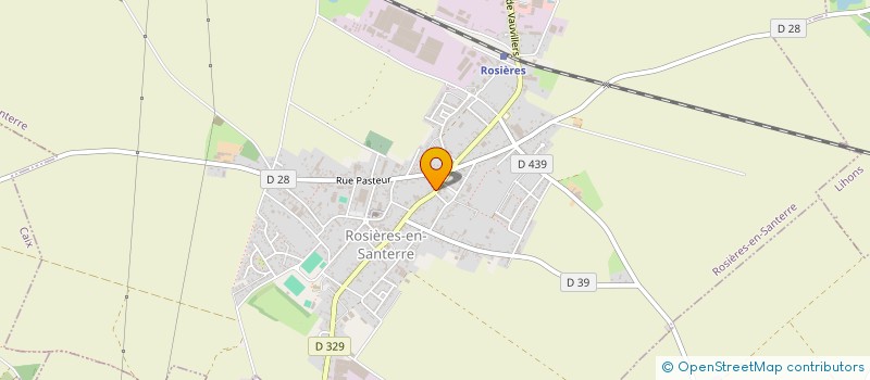 localisation de l'entreprise 435 255 153   DOMPIERRE-BECQUINCOURT