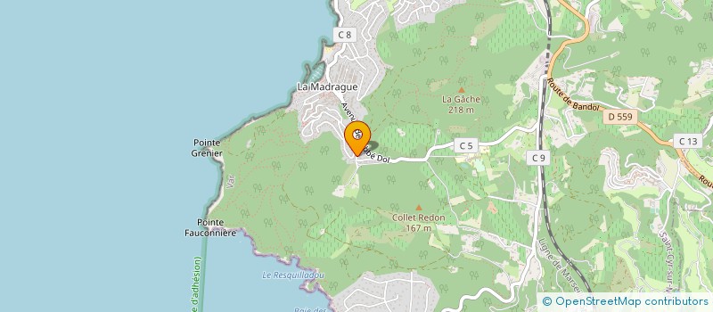 localisation de l'entreprise 435 263 488  à SAINT-CYR-SUR-MER