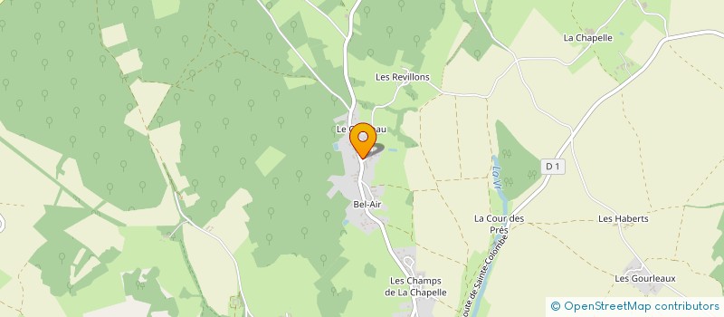 localisation de l'entreprise 435 263 561  à TREIGNY-PERREUSE-SAINTE-COLOMBE