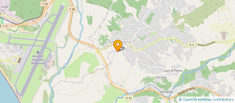 localisation de l'entreprise 435 335 153 à BASTELICACCIA